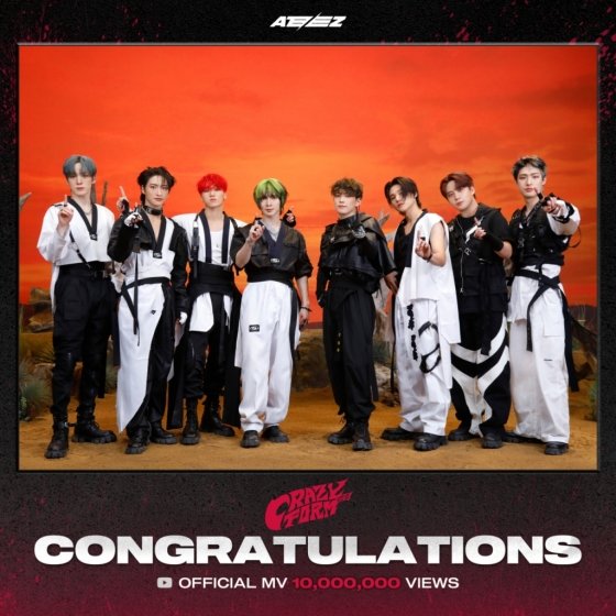Insane Record... ATEEZ Breaks 10 Million Views In 7 Hours With 
