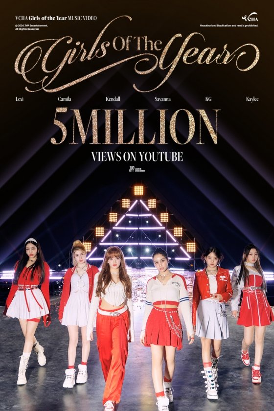 JYP's New Girl Group VCHA Has Surpassed 5 Million Views On The Music ...